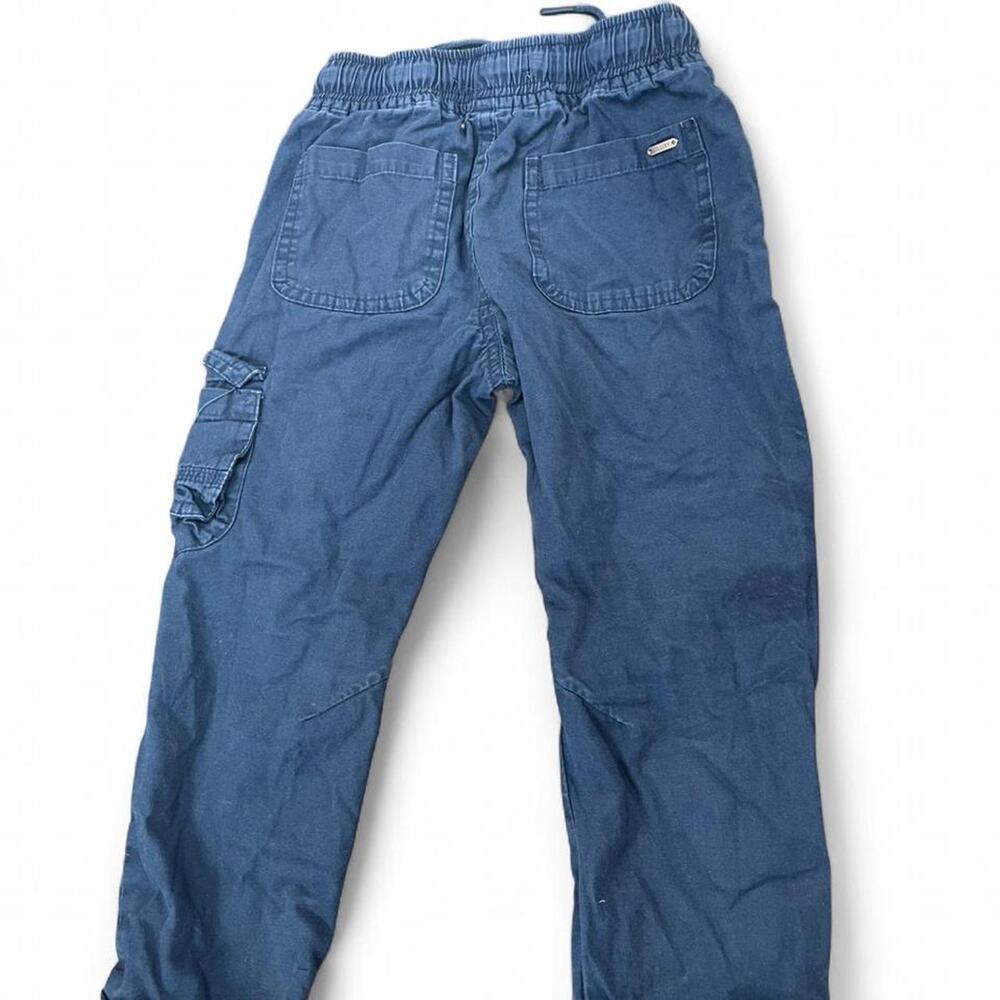 Navy blue cargo pants with